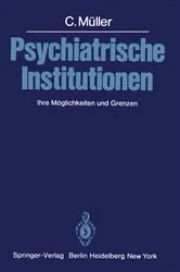 Book cover of Psychiatrische Institutionen by C. Müller