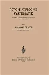 Book cover of Psychiatrische Systematik by Wolfgang de Boor