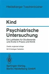 Book cover of Psychiatrische Untersuchung (2nd ed.) by H. Kind