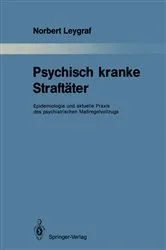 Book cover of Psychisch kranke StraftÃ¤ter by Norbert Leygraf