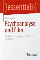 Book cover of Psychoanalyse und Film by Timo Storck