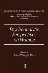 Book cover of Psychoanalytic Perspectives On Women by Elanie V. Siegel