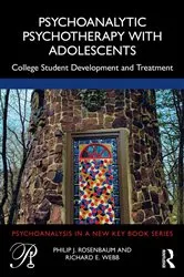 Book cover of Psychoanalytic Psychotherapy with Adolescents by Philip Rosenbaum