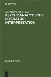 Book cover of Psychoanalytische Literaturinterpretation by Jens Malte Fischer