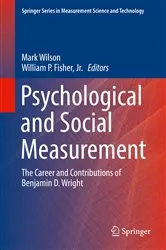 Book cover of Psychological and Social Measurement by Mark Wilson