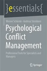 Book cover of Psychological Conflict Management by Werner Schienle