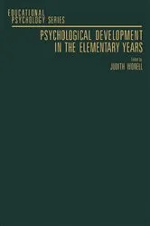 Book cover of Psychological Development in the Elementary Year by Judith Worell