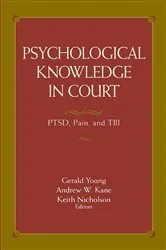 Book cover of Psychological Knowledge in Court by Gerald Young