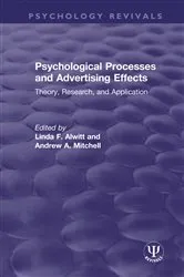 Book cover of Psychological Processes and Advertising Effects by Linda F. Alwitt