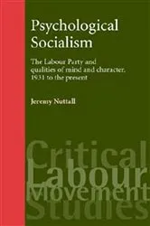Book cover of Psychological socialism by Jeremy Nuttall