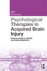 Book cover of Psychological Therapies in Acquired Brain Injury by Giles N. Yeates