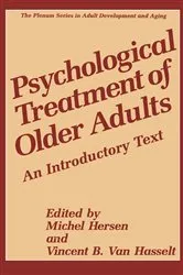 Book cover of Psychological Treatment of Older Adults by Michel Hersen