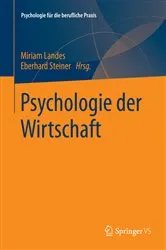 Book cover of Psychologie der Wirtschaft by Miriam Landes