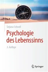 Book cover of Psychologie des Lebenssinns (3rd ed.) by Tatjana Schnell
