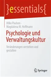 Book cover of Psychologie und Verwaltungskultur by Hilko Paulsen