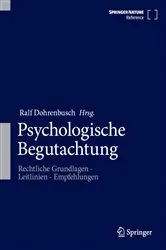 Book cover of Psychologische Begutachtung by Ralf Dohrenbusch