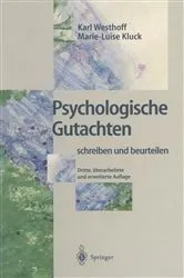 Book cover of Psychologische Gutachten (3rd ed.) by Karl Westhoff