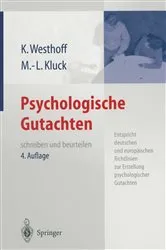 Book cover of Psychologische Gutachten (4th ed.) by Professor Dr. Karl Westhoff
