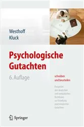 Book cover of Psychologische Gutachten schreiben und beurteilen (6th ed.) by Karl Westhoff