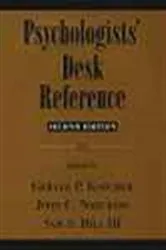 Book cover of Psychologists' Desk Reference by Gerald P. Koocher