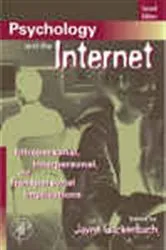 Book cover of Psychology and the Internet (2nd ed.) by Unknown