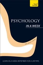 Book cover of Psychology In A Week: Teach Yourself by Nicky Hayes