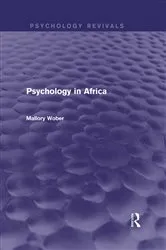 Book cover of Psychology in Africa by Mallory Wober