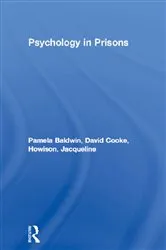 Book cover of Psychology in Prisons by Pamela Baldwin
