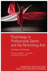 Book cover of Psychology in Professional Sports and the Performing Arts by Robert Schinke