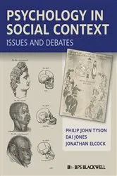 Book cover of Psychology in Social Context by Philip John Tyson