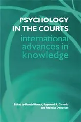 Book cover of Psychology in the Courts by Raymond R. Corrado