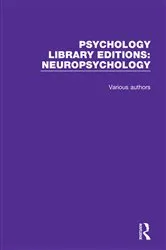 Book cover of Psychology Library Editions: Neuropsychology by Various
