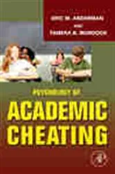 Book cover of Psychology of Academic Cheating by Eric M. Anderman