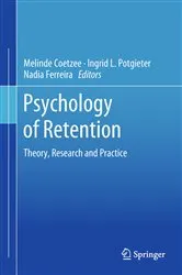 Book cover of Psychology of Retention by Melinde Coetzee