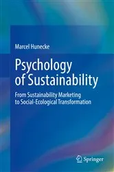 Book cover of Psychology of Sustainability by Marcel Hunecke