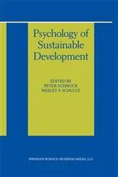 Book cover of Psychology of Sustainable Development by Peter Schmuck