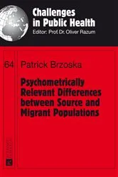 Book cover of Psychometrically Relevant Differences between Source and Migrant Populations by Oliver Razum