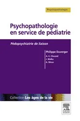 Book cover of Psychopathologie en service de pédiatrie by Philippe Duverger