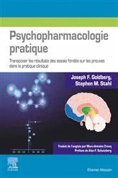Book cover of Psychopharmacologie pratique by Joseph F. Goldberg