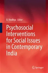 Book cover of Psychosocial Interventions for Social Issues in Contemporary India by U. Vindhya