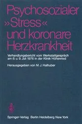 Book cover of Psychosozialer „Stress“ und koronare Herzkrankheit by M.J. Halhuber