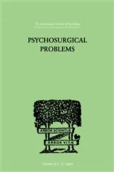 Book cover of Psychosurgical Problems by Fred A Mettler