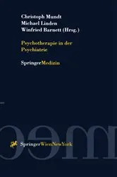 Book cover of Psychotherapie in der Psychiatrie by Christoph Mundt