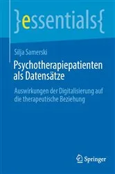 Book cover of Psychotherapiepatienten als Datensätze by Silja Samerski