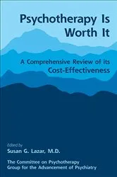 Book cover of Psychotherapy Is Worth It by Susan G. Lazar