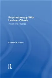 Book cover of Psychotherapy With Lesbian Clients by Kristine L. Falco