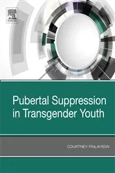 Book cover of Pubertal Suppression in Transgender Youth by Courtney Finlayson MD