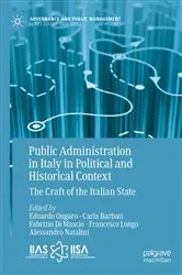 Book cover of Public Administration in Italy in Political and Historical Context by Edoardo Ongaro