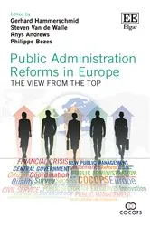 Book cover of Public Administration Reforms in Europe by Unknown