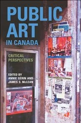 Book cover of Public Art in Canada by Annie Gérin